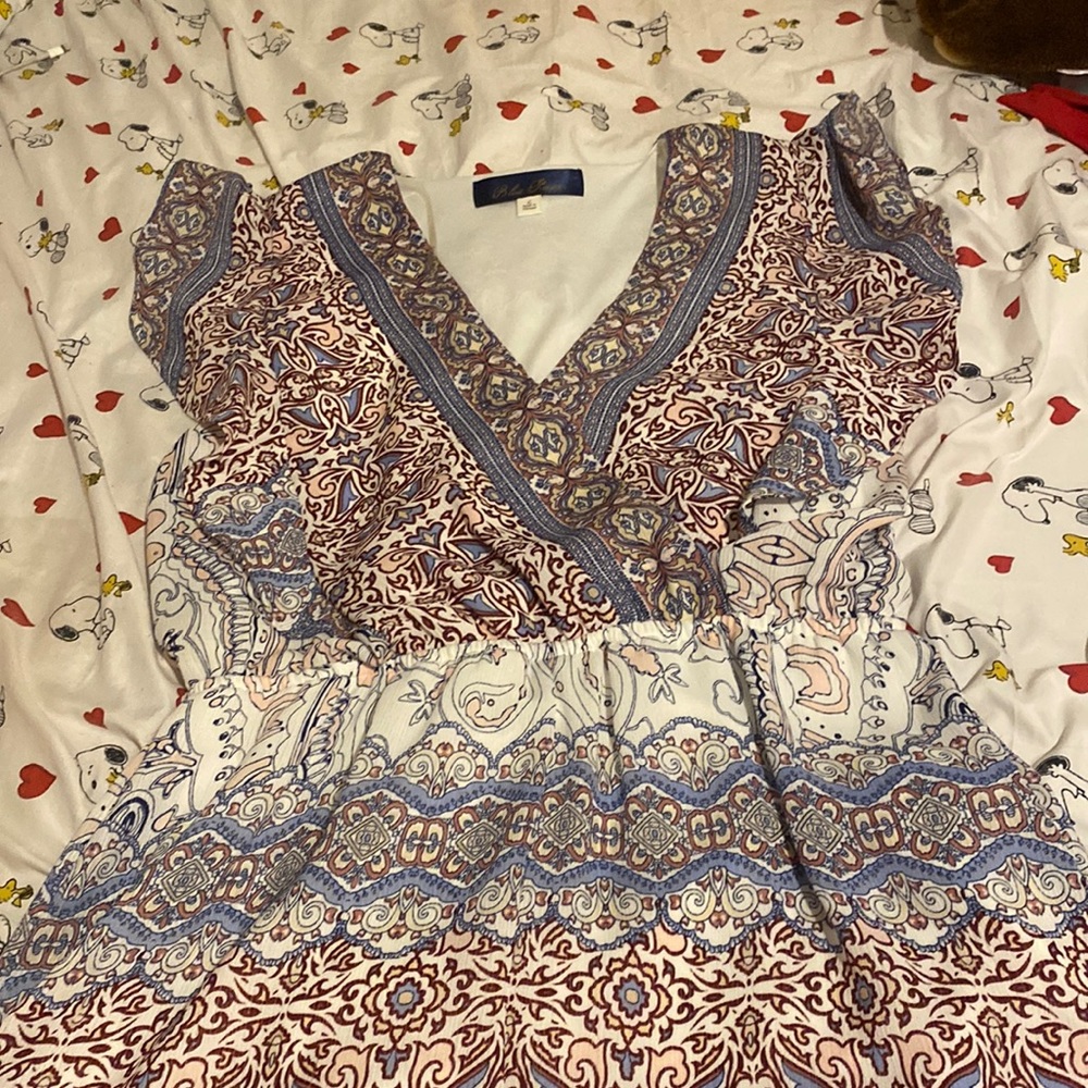 Selling A romper for $40 brand name is blue rain